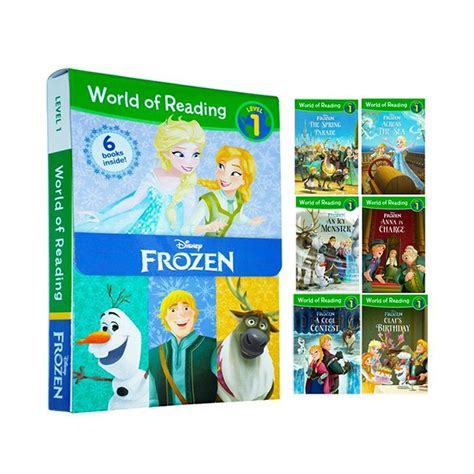 Disney Frozen Story Collection World Of Reading Level 1 6 Books