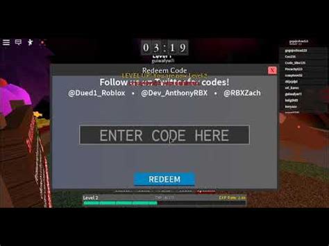 Discover the codes or twitter button (base of the screen), click on it, type the code (better on the off chance that you reorder from our. EVENT Survive the Killer! all new code 2020 - YouTube