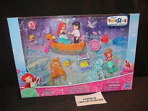 Disney Ariel Princess Little Mermaid Kingdom Toys R Us Land And Sea Adventures Set Tv Movie