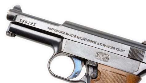 Mauser Model 1914 Military Semi Automatic Pocket Pistol 765mm Caliber