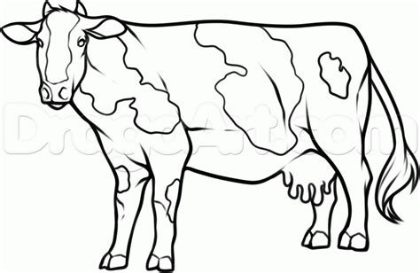 16 Easy Cow Cartoon Monikayared