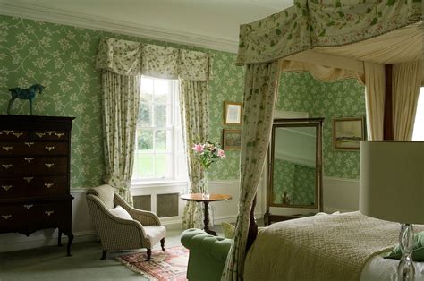 Irish Country Green Bedroom Interiors By Color Classy Bedroom