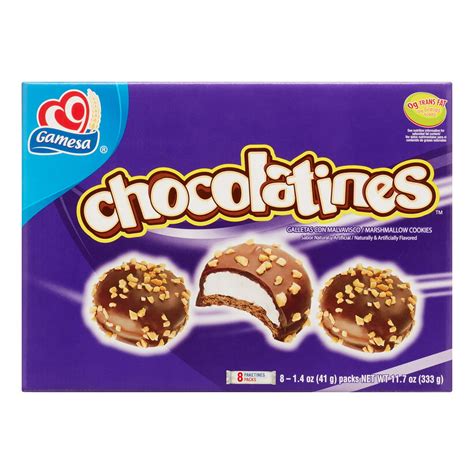 Gamesa Chocolatines Marshmallow Cookies 1174 Oz