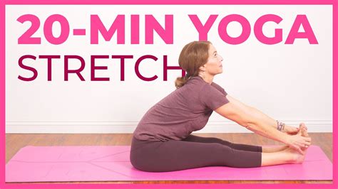 20 Min Yoga Stretch Full Body Yoga Flow Youtube