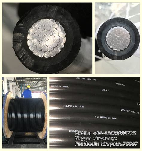 China 1220kv Overhead Single Core Medium Voltage Aerial Spacer Cables