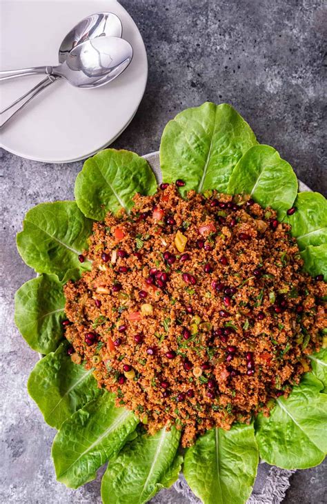 Kisir Is A Flavorful Whole Grain Salad Of Bulgur Wheat Fresh Herbs