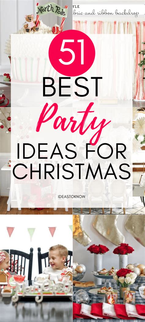 51 Best Christmas Party Ideas