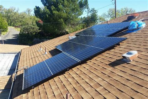 The inverters tie into the grid through a dedicated breaker in your main service panel. Roof Mount Solar Panel Installation in Willits, CA - 2 ...
