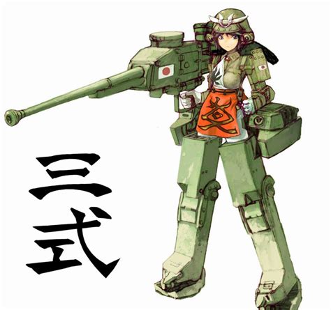 Type3 Medium Tank Girl Tank Girl Tank Girl Art Anime Military