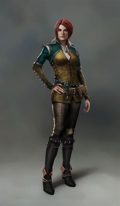 New Witcher 3 Screens And Concept Art The Witcher Triss Merigold The Witcher 3