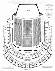 Carnegie Hall Stern Perelman Seating Chart Tutorial Pics