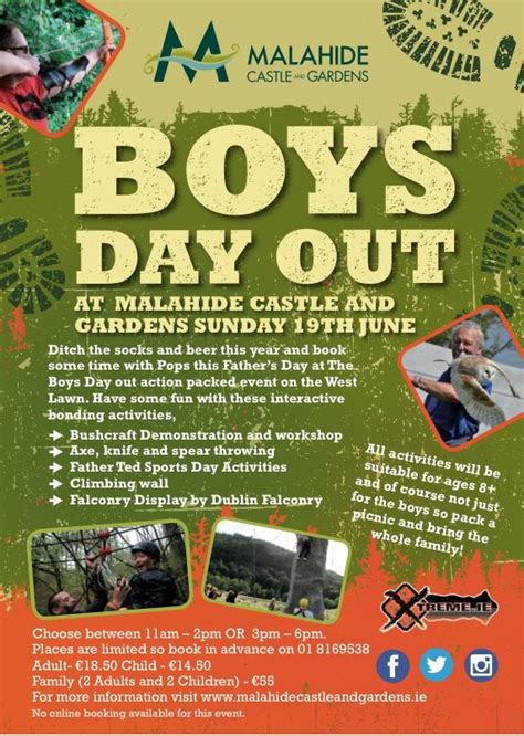 Enjoy Malahide Boys Day Out For The Ultimate Fathers