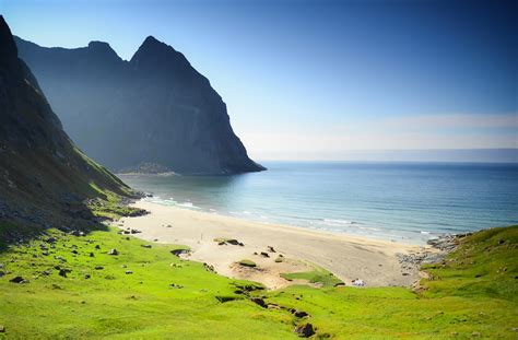 50 Best Beaches In Norway 28 Kvalvika Beach Lofoten Norway If