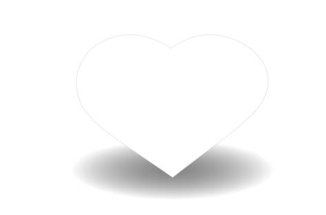 White Heart Free Stock Photo Public Domain Pictures