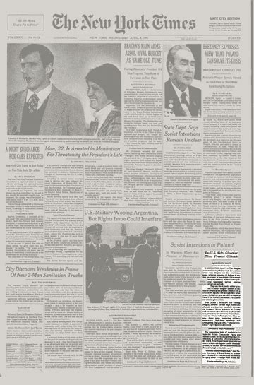 Soviet Intentions In Poland The New York Times