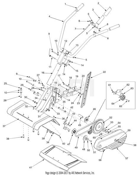 Mtd 21a 303c000 2003 Parts Diagram For General Assembly