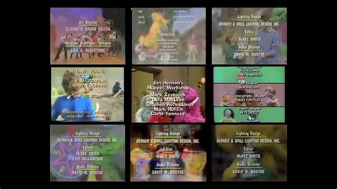 Barney And Sesame Street Remix Credits With Barney Songs Youtube