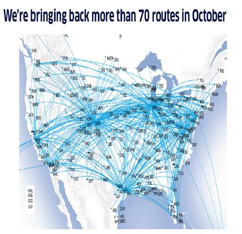 United Airlines Is Bringing Back More Than 70 Routes In October Amcham