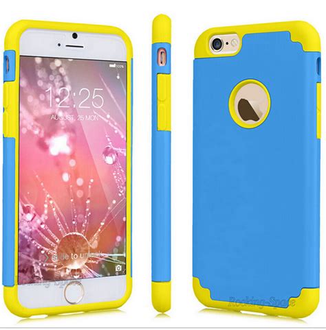 Shockproof Rugged Hybrid Rubber Hard Cover Case For Iphone 6 6s 47