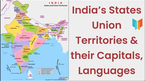 Map Of India With States Capitals And Union Territories Calendrier 2021