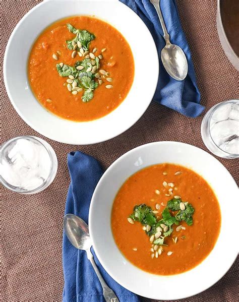 Easy Ginger Carrot Soup Recipe Purewow