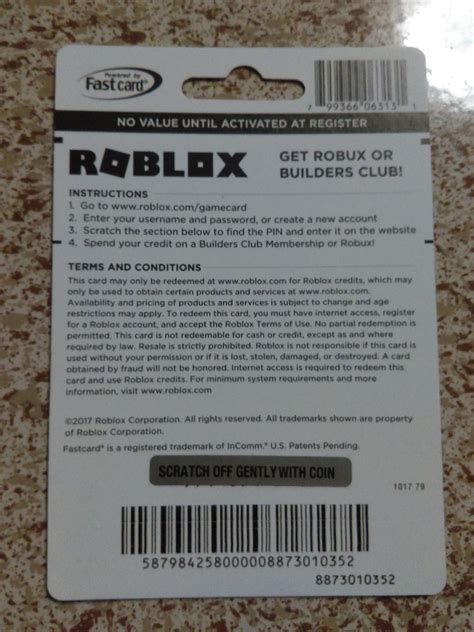 Roblox Card Pin Scratched Off Roblox Generator On Pc