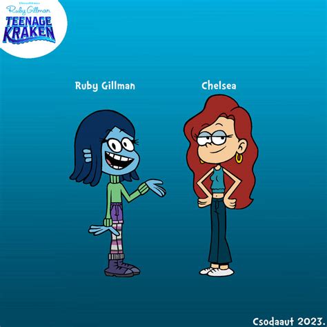 rgtk ruby gillman and chelsea in tlh style by csodaaut on deviantart