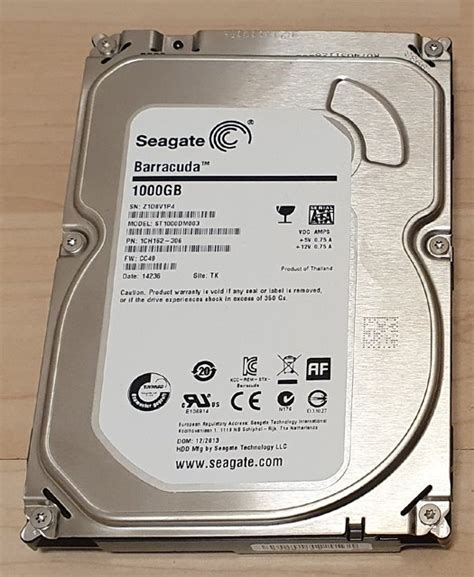 Seagate Barracuda 1000 Gb 450264219 ᐈ Köp På Tradera