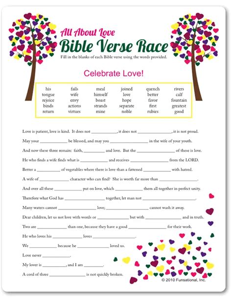 Bible Worksheets For Youth