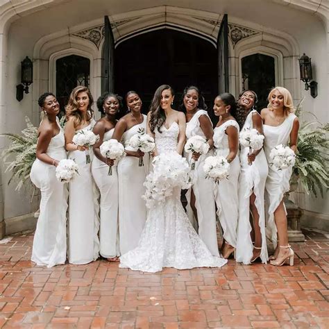 The Best White Bridal Party Dresses