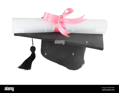Graduation Cap And Diploma Stock Photo Alamy