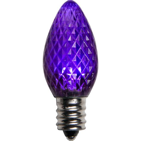 C7 Purple Led Christmas Light Bulbs