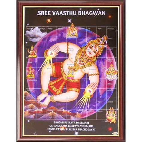 Vastu Bhagwan Photo Frame