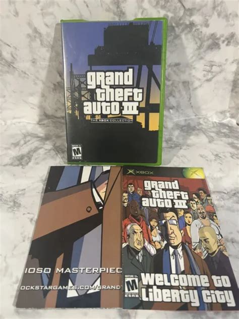 Grand Theft Auto Iii The Xbox Collection Gta 3 Original Xbox