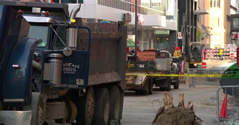 Construction Worker Dies After Being Hit By Work Truck In Downtown St