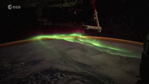 Amazing Auroras Captured In New Space Station Time Lapse Space Showcase