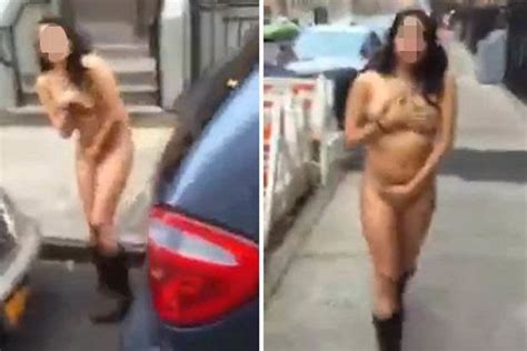 Naked Woman Walk