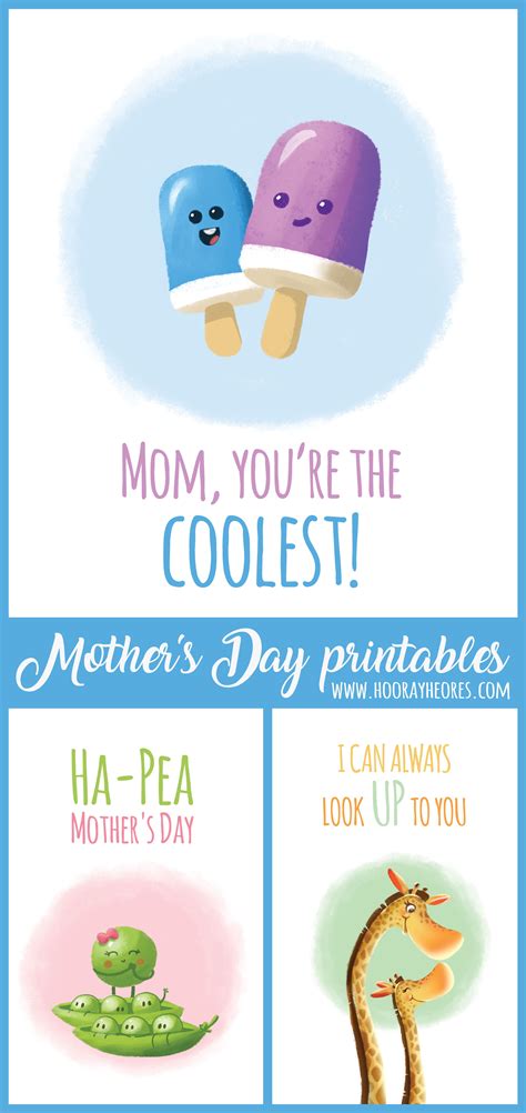 Choose One Of Many Cute Free Mothers Day Printable Cards Thatll Be The Cherry On The Top Of An