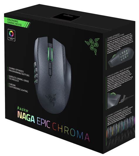 Razer Naga Epic Chroma Wiredwireless Mmo Gaming Mouse Review Capsule