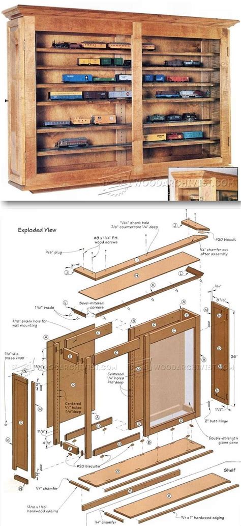 Display Case Plans Furniture Plans And Projects