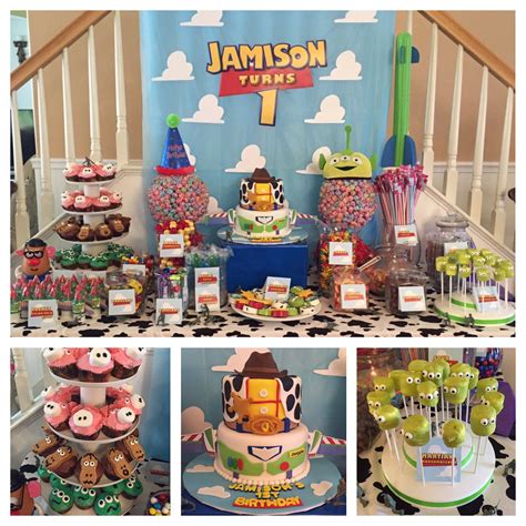 Toy Story St Birthday Party Dessert Table Toy Story Party Toy Story Birthday Party Toy