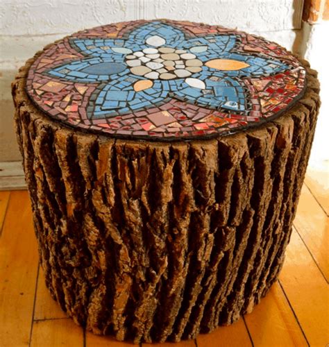 Maybe you would like to learn more about one of these? Beautiful Way of Reusing Old Wood Logs With Ceramics Into ...