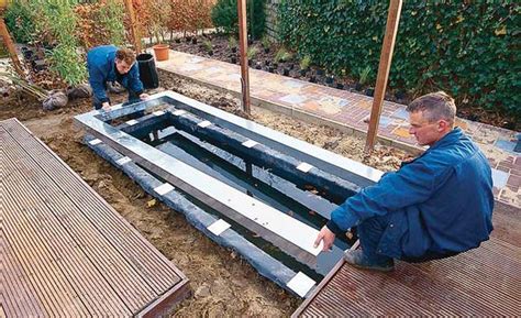 In und an den teichen fische im teich? Wasserbecken Gfk Modern|Wasserbecken Teich Anlegen ...