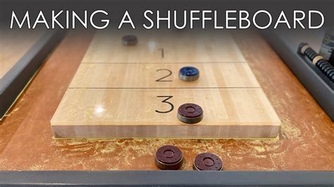How To Build A Shuffleboard Table Free Plans Shuffleboard Table