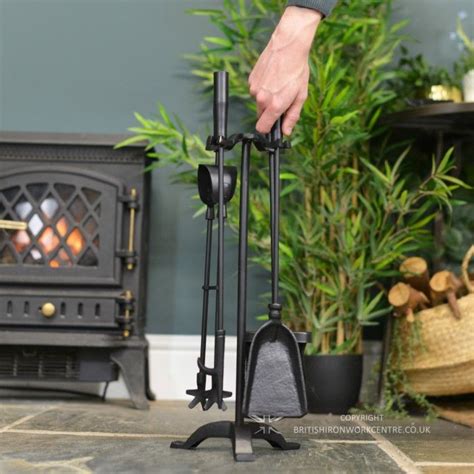 Black Iron Traditional Fireside Companion Set Companion Sets