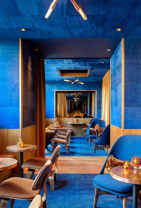 2019 Restaurant Design Trends Blue Interior Design Restaurant Design