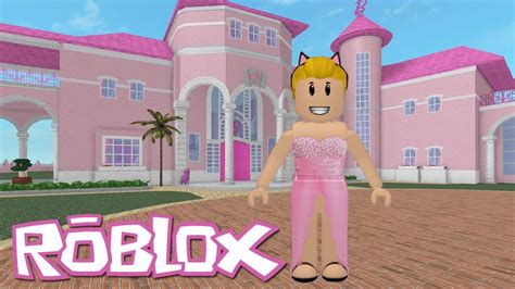 Barbies Pink Mansion Bloxburg Adventures Roblox Games To Play To Get