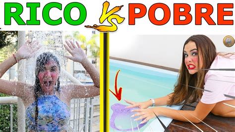 Rico Vs Pobre Fazendo Amoeba Slime Melhores Momentos E Tretas Youtube