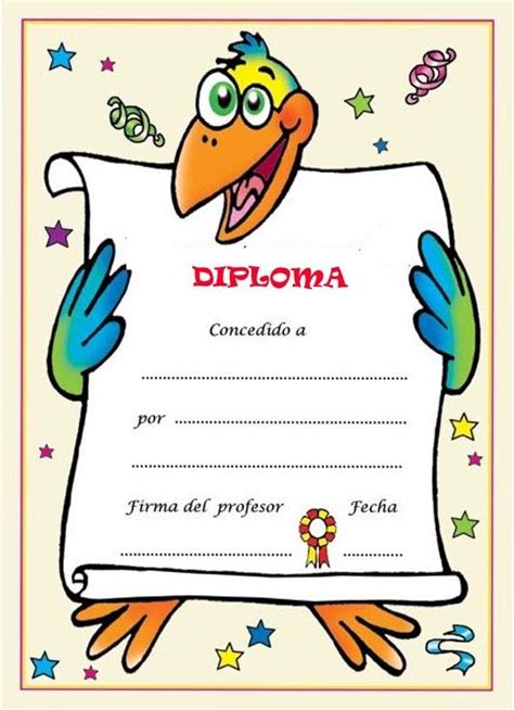 Diplomas Para Premiar A Los Niños Te Reunimos En Esta Entrada