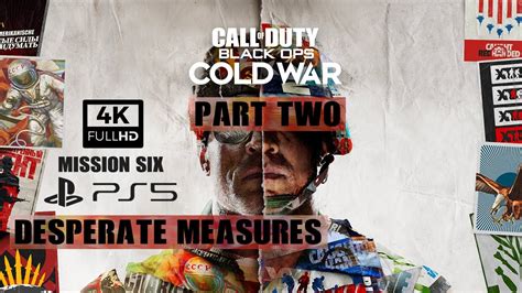 Call Of Duty Black Ops Cold War Ps5 Gameplay Desperate Measures